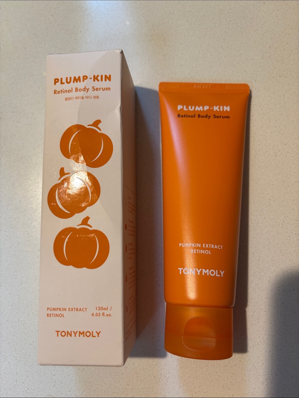 Tonymoly Plump-Kin Retinol Body Serum - Orange